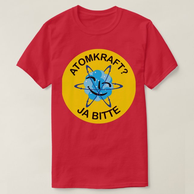 Camiseta Atomkraft ja bitat (Frente do Design)