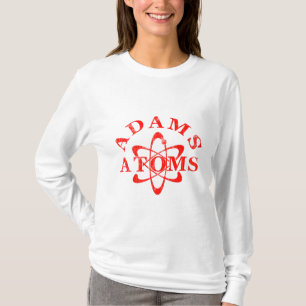 Camiseta Átomos de Adams dos nerd