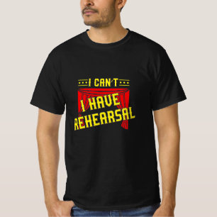 Camiseta Ator com ensaio