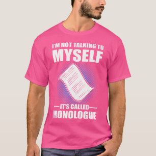 Camiseta Ator de Teatro de Ópera Clássica Palco Performer D