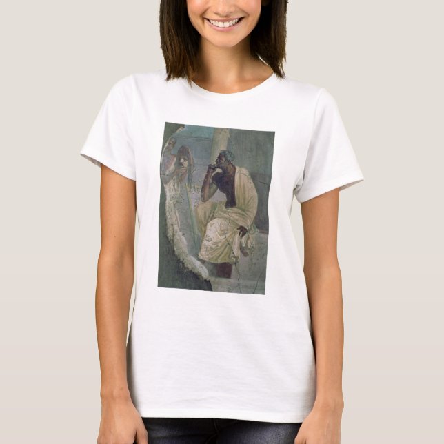 Camiseta Ator e Máscara, da Casa do Poeta Trágico, (Frente)