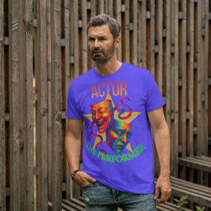 Camiseta Ator - O Homem Escuro do Desempenho