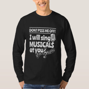 Camiseta Ator Vai Cantar Musicais Em Você