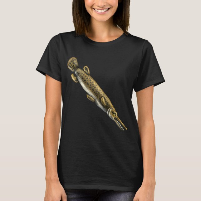 Camiseta Atractosteus spatula (Peixe-Jacaré) (Frente)