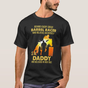 Camiseta Atrás De Cada Excelente Barrel Racer Que É O Dia D