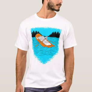 Camiseta Atrás de Orelha de Água Branca