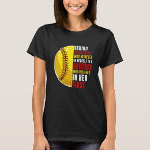Camiseta Atrás De Todos Os Jogadores Está Um Irmão Que Acre
