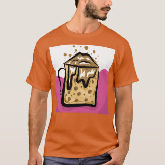 Camiseta Atrasado cremoso