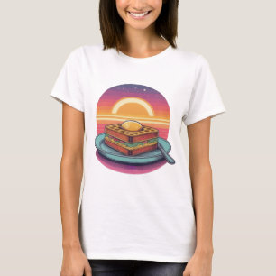 Camiseta Atraso Galáctico no Café da Manhã