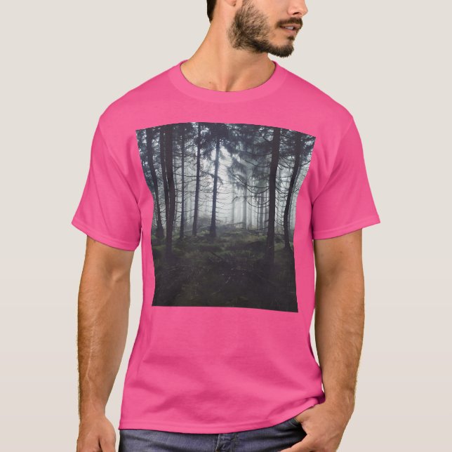 Camiseta Através Das Árvores Nitigueiras Em Ghostwood Roman (Frente)