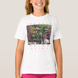 Camiseta Através de um portão de jardim...