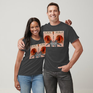 Camiseta "Através do Abismo dos Olhos" Merch