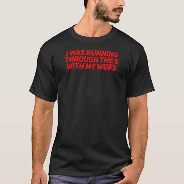Camiseta Atravessando Os 6 Com Minha Mídia Social Com Tr (Frente)