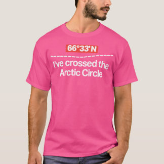 Camiseta Atravessou O Círculo Ártico - 66 33 Norte