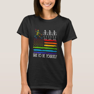 Camiseta Atrevo-Me A Ser Sua Bela Dança De Orgulho Lgbt