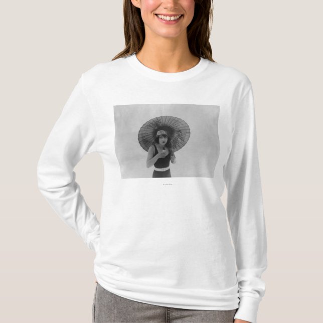 Camiseta Atriz Betty Compson que come o sorvete (Frente)