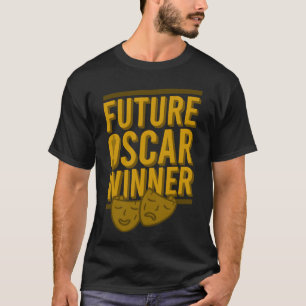Camiseta Atriz do Ator do Cinema Futuro vencedor do Oscar