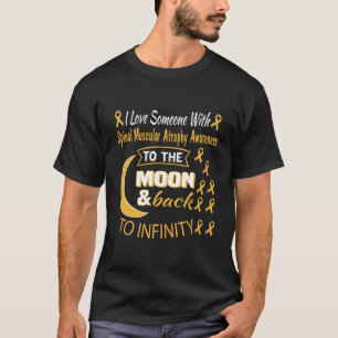Camiseta Atrofia Muscular Spinal Consciência Lua Marinha