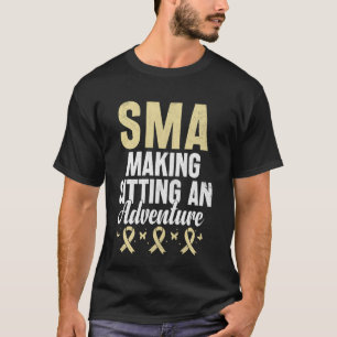 Camiseta Atrofia Muscular Spinal SMA Sensibilização Guerrei