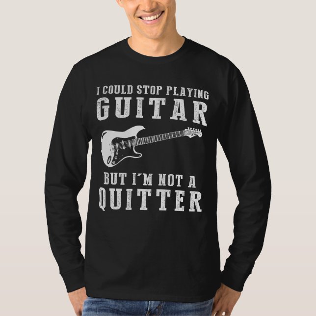 Camiseta Atropelando com uma picada - Eu poderia parar de j (Frente)