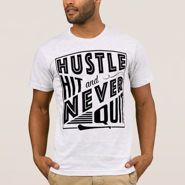Camiseta Atropelando Hustle e Nunca Desistindo, Jogos GAA G (Frente)
