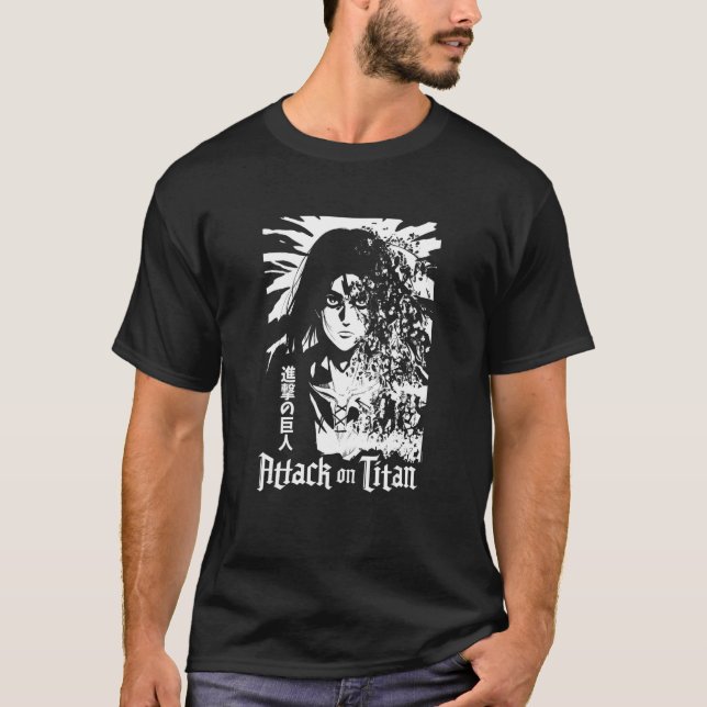 Camiseta Attack on Titan Season 4 Eren Explosion (Frente)
