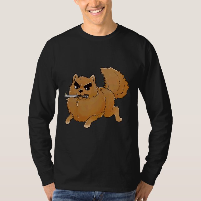 Camiseta Attack Pomeranian (Frente)