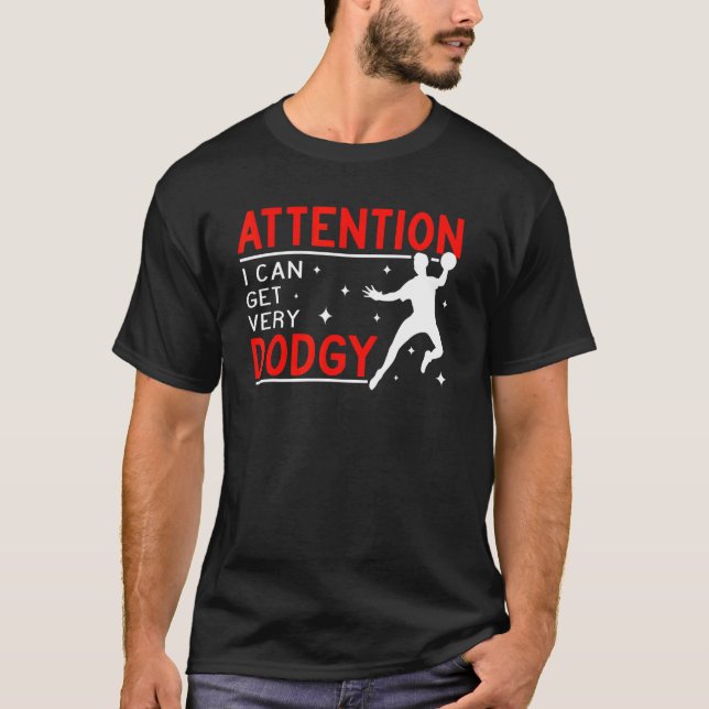 Camiseta Attention I can get very Ball Sport men Gaga Ball  (Frente)