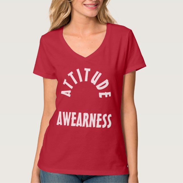 Camiseta Attitude (Frente)