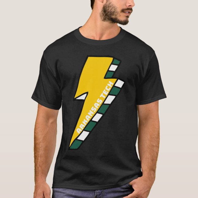 Camiseta ATU Arkansas Tech University Lightning Bolt (Frente)
