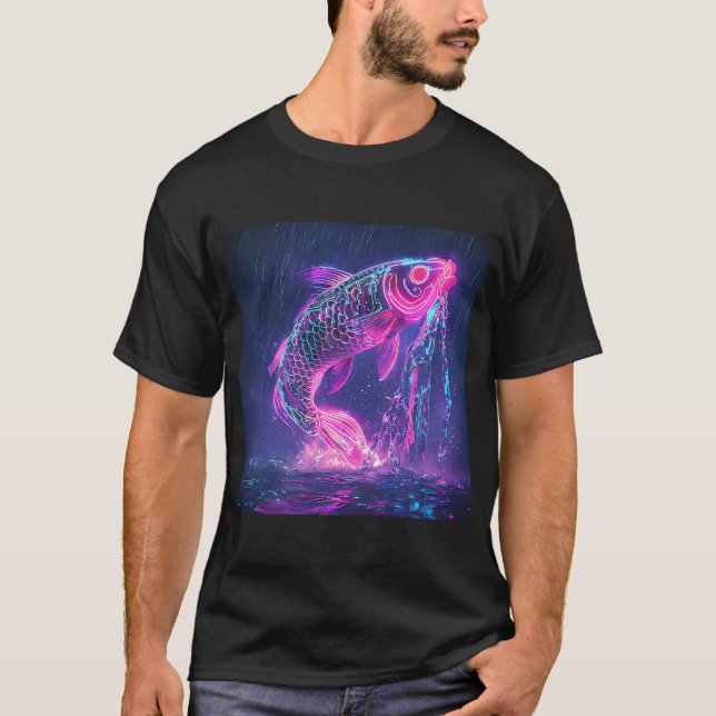 Camiseta Atualização da Corrente Neon (Frente)