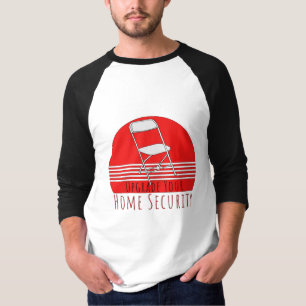 Camiseta Atualize sua segurança doméstica