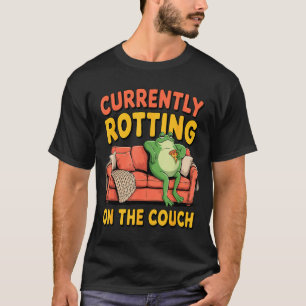 Camiseta Atualmente apodrecendo no sofá meme engraçado de s