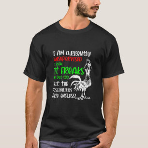 Camiseta Atualmente, estou sem supervisão me assusta