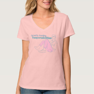 Camiseta Atualmente Evitando Responsabilidades – Mulheres D