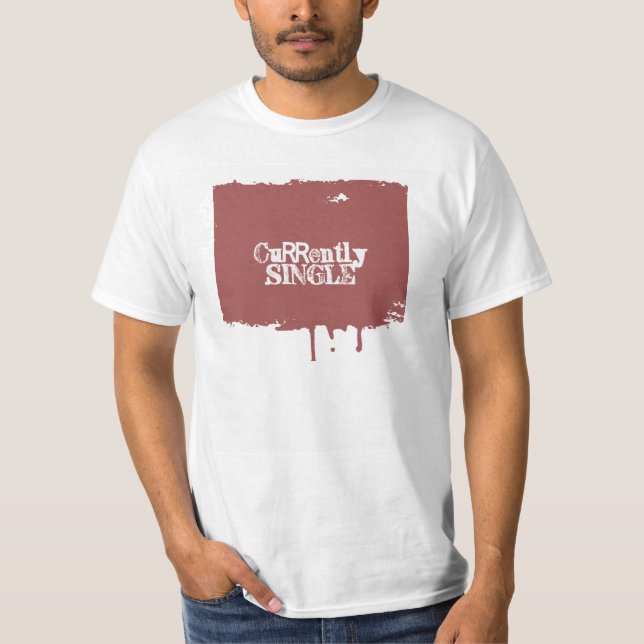 CAMISETA ATUALMENTE SOLTEIRO (Frente)