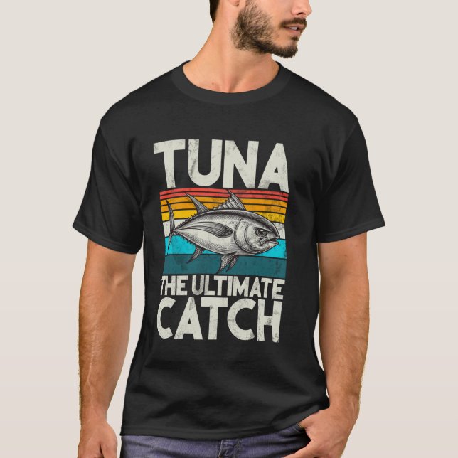 Camiseta Atum A Captura Definitiva Pesca de Atum (Frente)