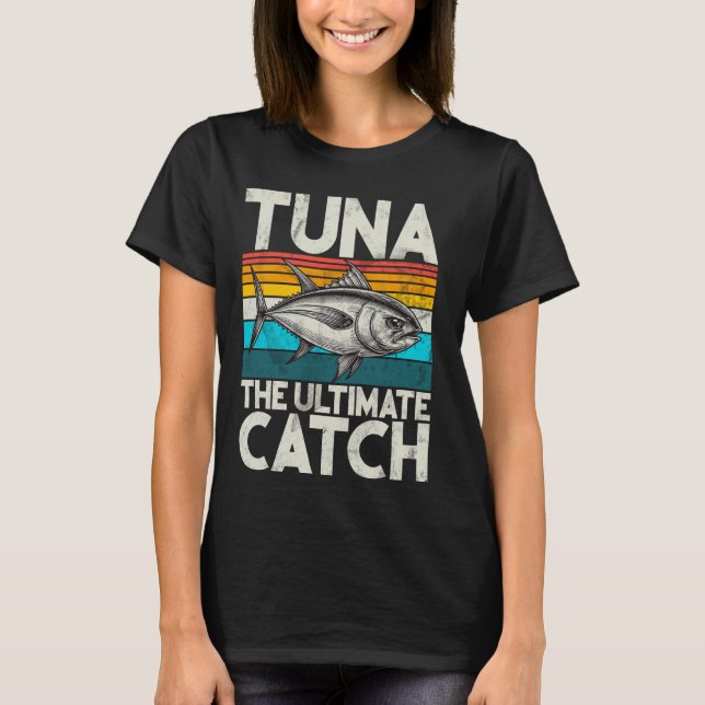Camiseta Atum A Captura Definitiva Pesca de Atum (Frente)