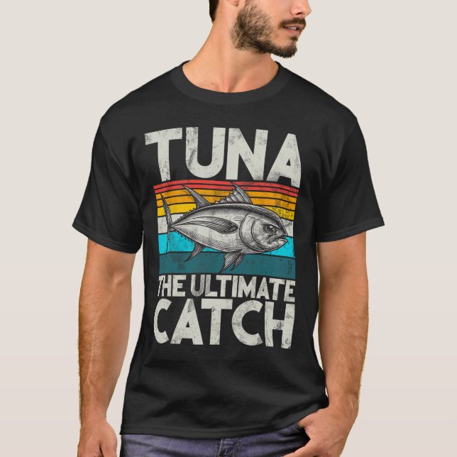 Camiseta Atum A Pesca Do Atum De Captura Final (Frente)