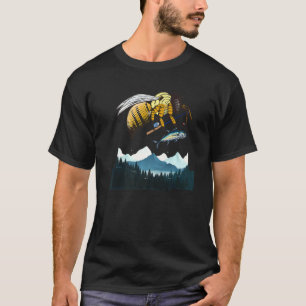 Camiseta Atum Com Abelha I Pesca de Atum I Pesca de Mar Pro
