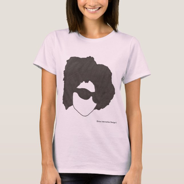 Camiseta Atum de Óculos Afro (Frente)