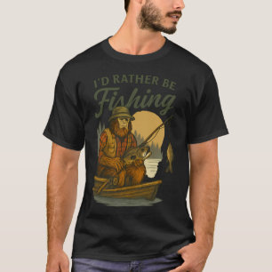 Camiseta Atum Patriótico de Pesca