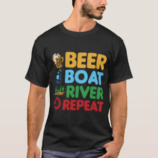 Camiseta Atum-Rabo-Amarelo Saltando – Desenho Marítimo de