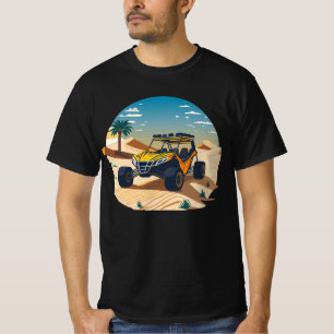 Camiseta ATV Buggy Cruzando o Deserto