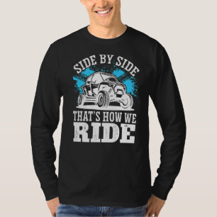 Camiseta ATV Quad Biker Quatro Rodas Vintage Lado a Lado T