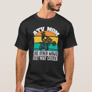 Camiseta ATV Quad Ciclista Quatro Rodas Antigo Atv Mãe Como