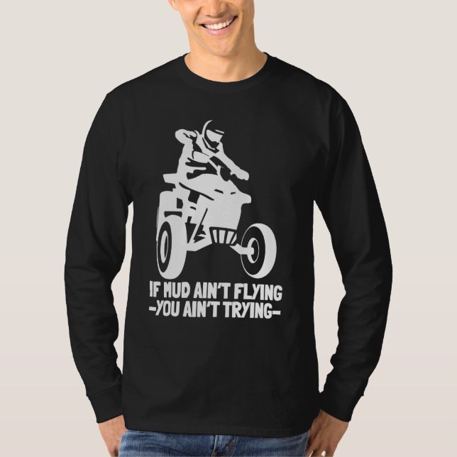 Camiseta Atv Quad Offroad Mud (Frente)