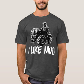 Camiseta ATV Quatro Rodas Na Estrada Eu Gosto De Muda De La
