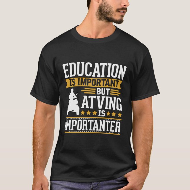 Camiseta Atving is Importante Engraçado Gift (Frente)