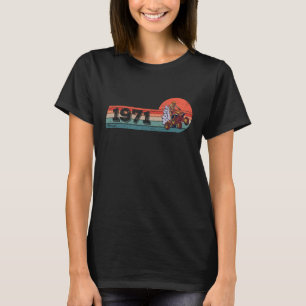 Camiseta ATVs Quadriciclo Vintage 1971 Aniversário Offroad
